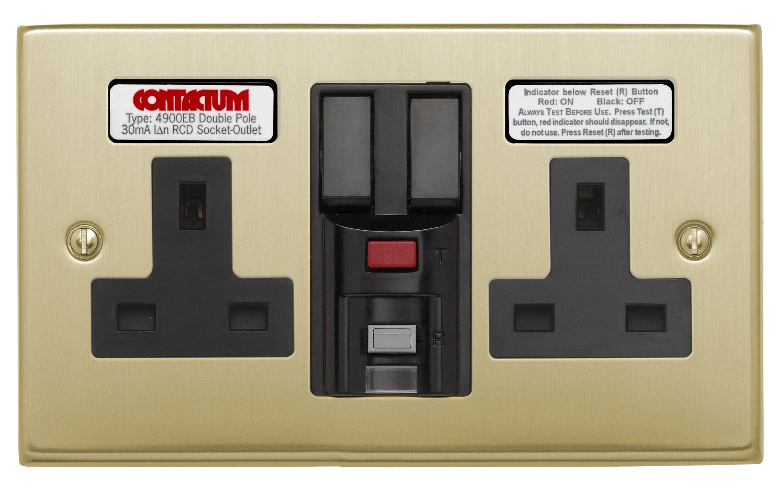 13A RCD Socket Outlets Contactum